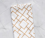 Printed Napkins - Metallic Gold Foil Napkins