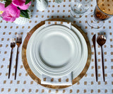 Printed Napkins - Metallic Gold Foil Napkins