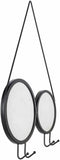 Cotmon Black Iron Frame Mirror - Clearance