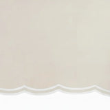 Ivory Scallop Edge Tablecloth Rectangle