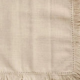 Fringe Dinner Napkins - Beige