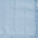Blue Fabric Napkins - Fringe