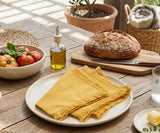 Fringe Napkin in Yellow