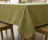 Green Floral Tablecloth
