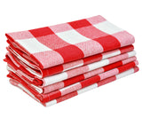 Red Cloth Napkins - Dinner Napkins