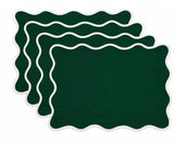 Rectangle Scalloped Placemats