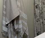 Turkish Bath Towels - Beige