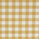 Yellow Tablecloth Rectangle - Checkered