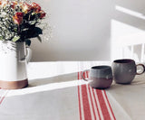 Cotton Striped Tablecloth - Rectangle Tablecloths