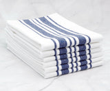 Blue and White Napkins - Fabric Napkins