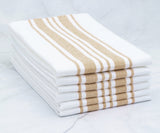 Restaurant Napkins - Set of 6 Bistro Napkins
