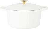 Crock Pot Artisan 5-Quart Enameled Cast Iron Dutch Oven