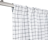100 % Linen Curtains - White Curtains