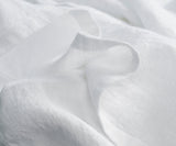 100 % Linen Curtains - White Curtains