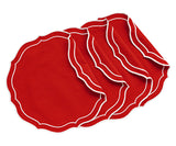 Round Scalloped Table Mats