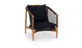 Kuna Outdoor Lounge Chair Black