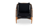 Kuna Outdoor Lounge Chair Black