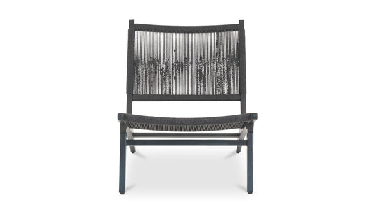Palma Outdoor Lounge Chair Black