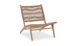 Palma Outdoor Lounge Chair Warm Brown