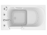 ANZZI Value Series 30 in. x 53 in. Quick Fill Walk-In Air Tub in White