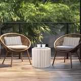 Indoor/Outdoor No Tip Cylinder Short Dune Sand