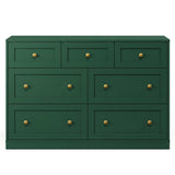 7 Drawer Dresser, 47'' Wide Modern Chest of Drawers