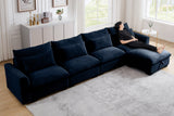 PERTH 157" 4-Seater Sofa with 1 Ottoman