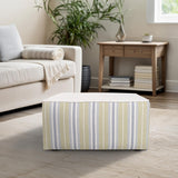 Indoor/Outdoor Universal Square Ottoman Dune Moss