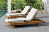 ORVA Outdoor Lounge Chaise with Headrest