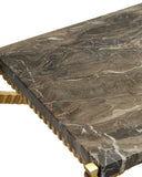 Flying Marble Gold Console Table