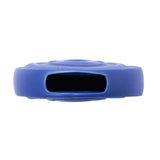 Radiant Blue Short Ceramic Vase