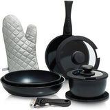Moss & Stone 10-Pc Nonstick Cookware Set