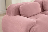 MIA 117'' 3-Seater Sofa with 2 Ottomans
