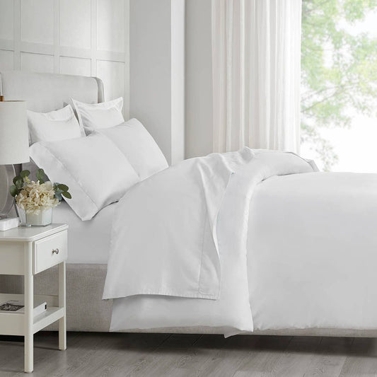 100% Egyptian Cotton 500 Thread Count Sheet Set, White