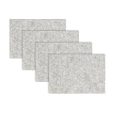 Loft Felt Cloud Placemat - Rectangle 12.2x16.5"- Set of 4