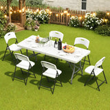 Wholesale Foldable Outdoor Dining Set with Fully assembled Dining