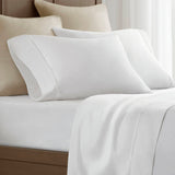 Premium Egyptian Cotton Sateen Sheet Set, White