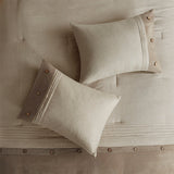 Lodge Cabin Microsuede 7-Piece Comforter Set, Taupe