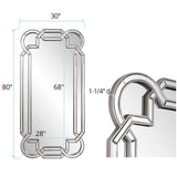 Oversized Aleena Mirror