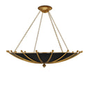 Fontaine Black & Gold Chandelier