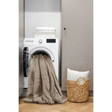 Soft Washed Pinch Pleat Comforter, Khaki