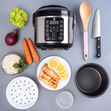 8-Cup Digital Rice Cooker with 10 Presets