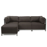 Axis Corner Seascape Charcoal Slipcover - Cover Only