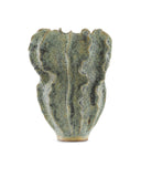 Sunken Boat Swirl Green Vase
