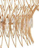 Marquise Medium Gold Chandelier