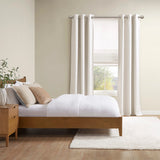 Faux Silk Cordless Roman Shade, Ivory