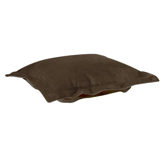 Puff Ottoman Cushion Bella Chocolate -Cushion and Cover Only