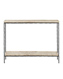 Boyles Travertine Console Table
