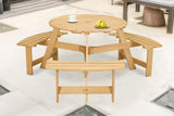 NOVIA 6 Seaters Outdoor Round Set