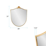 Longhurst Estate Shield Mirror